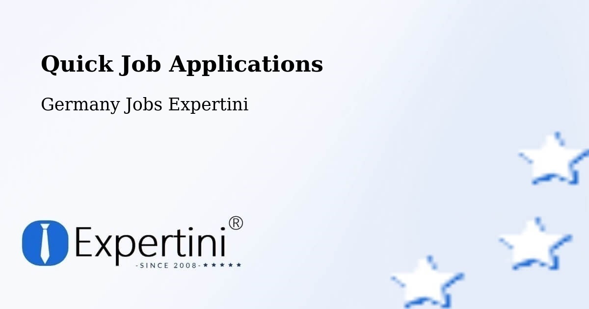 Quick Apply Feature – Veitshöchheim - Germany Jobs Expertini