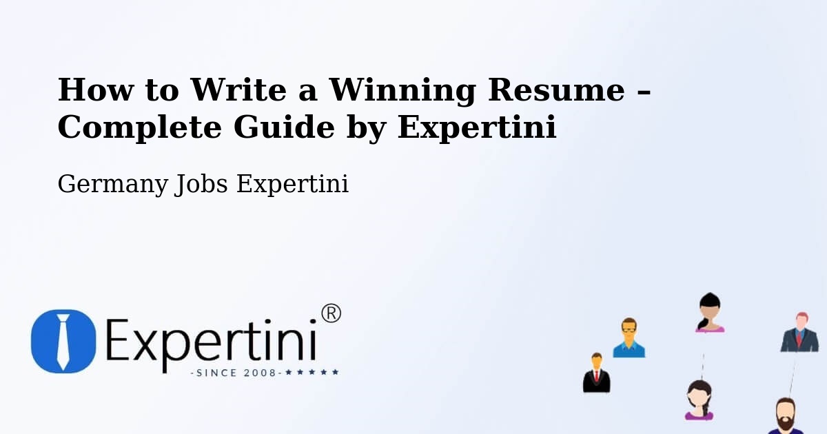 Resume Writing Guide for Job Seekers – Veitshöchheim - Veitshöchheim, Germany Jobs Expertini