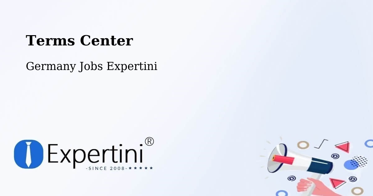 Terms of Service – Veitshöchheim - Germany Jobs Expertini